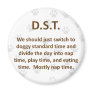 Doggy Standard Time Fridge Magnets