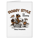 Doggy Style Pet Grooming Cards