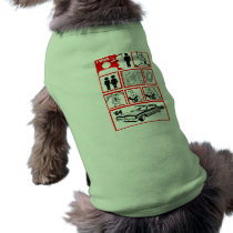 doggy wishes he was taller doggie tee