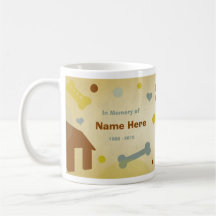 “Doghouse Rock” Pet Sympathy Mug for dog - earthy
