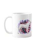 Dogo Argentino Patriot Coffee Mugs