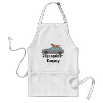 Dogs against Romney Aprons