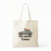 Dogs against Romney Tote Bag