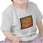 Dogs all over the world t shirts