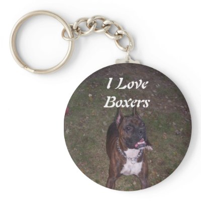 dogs boxers key chain by tmoondesign