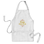 Dogs Brighten My Life Aprons