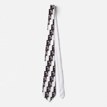 Dogs eat cats custom tie