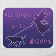 Dogs Go To Heaven Custom Flyer