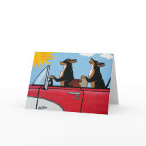 Dogs Greeting Card