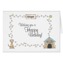 Dog's Paws Greeting Card