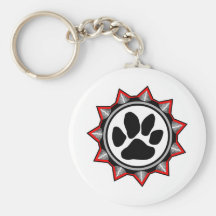 Dogs_Rule_logo Key Chain