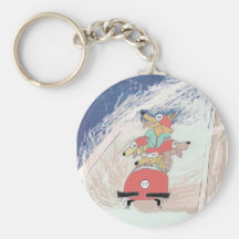 Dogsled! Key Chain