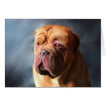 Dogue de Bordeaux Art - Stormy Dogue Greeting Card