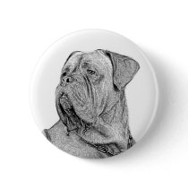 Dogue de Bordeaux button