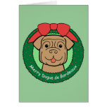 Dogue de Bordeaux Christmas Cards