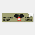 Dogues autocollants adhésif pour voiture