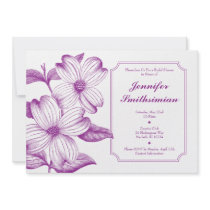 Dogwood Bridal Shower Invitation