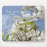 Dogwood Flowers- Wise sayings Mouse Pads