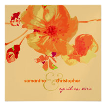 Dogwood/pink/peach/wedding Invitations
