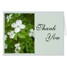 Dogwood Thank You card