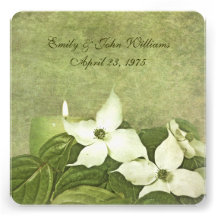 Dogwood Wedding Vow Renewal Announcement