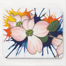 Dogwoods Mouse Pad