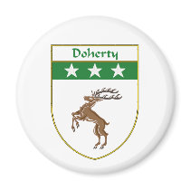 Doherty Coat of Arms/Family Crest Magnet