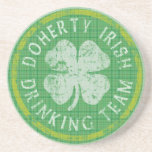 Doherty Irish Drinking Team Coaster