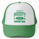 Doherty Irish Drinking Team hats
