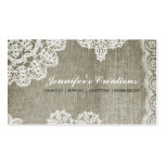 Doily Business Card Templates