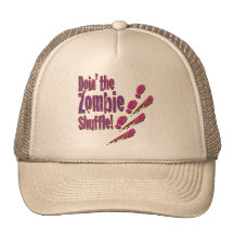 Doin le pas traînant de zombi casquettes de camionneur