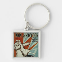 Doin le Racoon Porte-clefs