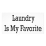 Doing Laundry Is My Favorite Chore Personalized Photo Card