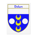 Dolan Coat of Arms/Family Crest Post Cards