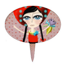 Doll Cake Topper