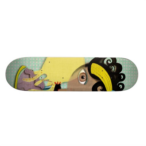 Doll Octopus Skateboard
