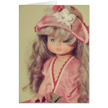Doll portrait greeting cards