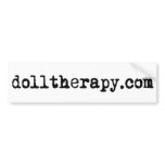 Doll Therapy Bumper Sticker