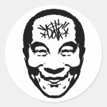 Dolla Lama Round Stickers