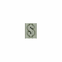 Dolla Sign Photo Sculpture