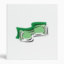 Dollar Bill 3 Ring Binders