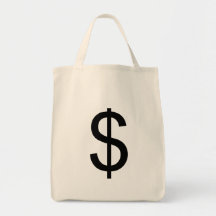 Dollar Grocery shopping Tote Bag