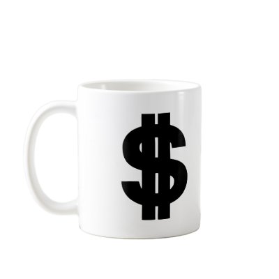 Dollar Mugs by Thinkdifferent