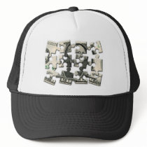 Dollar Puzzle Hats