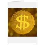 dollar sign greeting cards