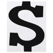 dollar sign icon personalized flyer