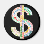 Dollar Sign Magnet