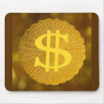 dollar sign mouse pad