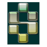 Dollar Sign Postcard