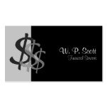 Dollar Signs Business Card